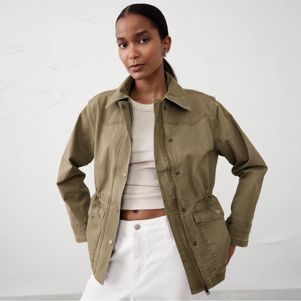 NWT Banana Republic‎ Chino Utility Jacket
